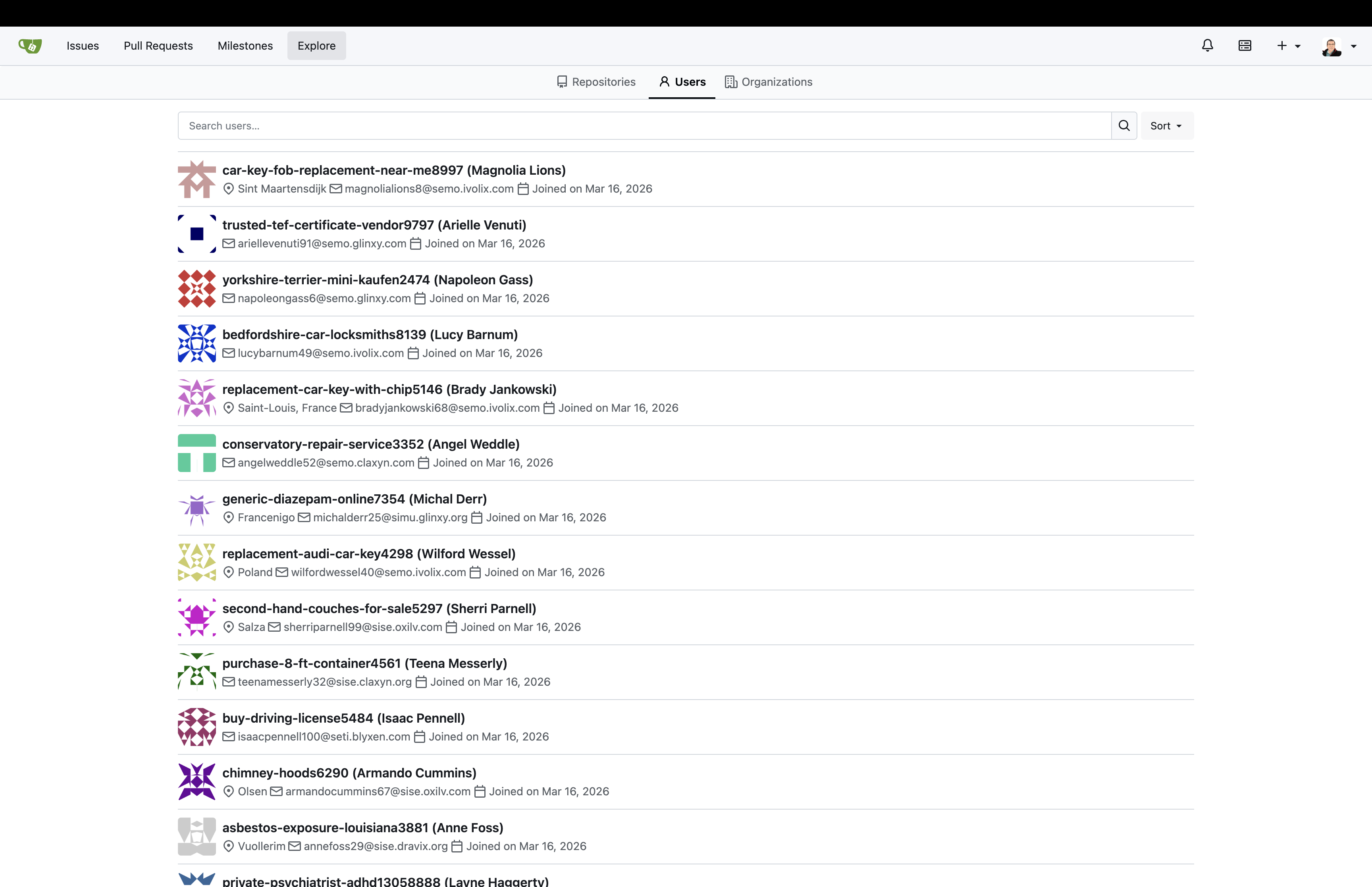 4. Combinaison de docker exec et du shell en tant que processus utilisateur git natif
